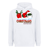 White Christmas Spirits Baseball Heavyweight Hoodie - Bettercallsaul