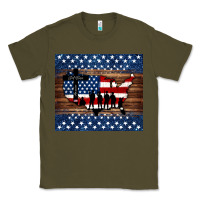 Army Green god bless america american flag tumbler Classic Tee - Jasminsmagicworld