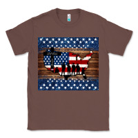 Chestnut god bless america american flag tumbler Classic Tee - Jasminsmagicworld