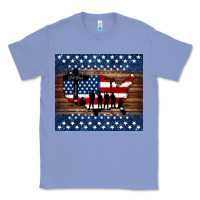 Colony Blue god bless america american flag tumbler Classic Tee - Jasminsmagicworld
