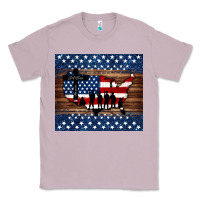 Lilac god bless america american flag tumbler Classic Tee - Jasminsmagicworld