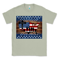 Matcha god bless america american flag tumbler Classic Tee - Jasminsmagicworld