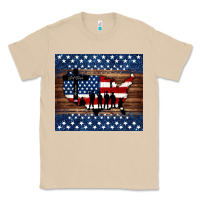 Mushroom god bless america american flag tumbler Classic Tee - Jasminsmagicworld