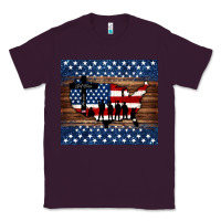 Plum god bless america american flag tumbler Classic Tee - Jasminsmagicworld