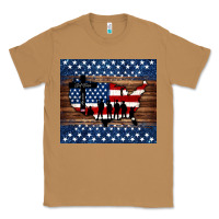 God Bless America American Flag Tumbler Classic Tee | Teevron