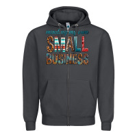 Smoke minding my own small business bbs Zipper Hoodie - BundleAndBundleShop