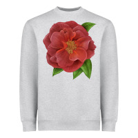 Heather Grey Cinco De Mayo Rose Heavyweight Sweatshirt - LillyAllenDesigns