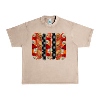 French Oak ladybug brushstrokes Urban Heavy Tee - BarkalooDesign