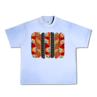 Grape Ice ladybug brushstrokes Urban Heavy Tee - BarkalooDesign
