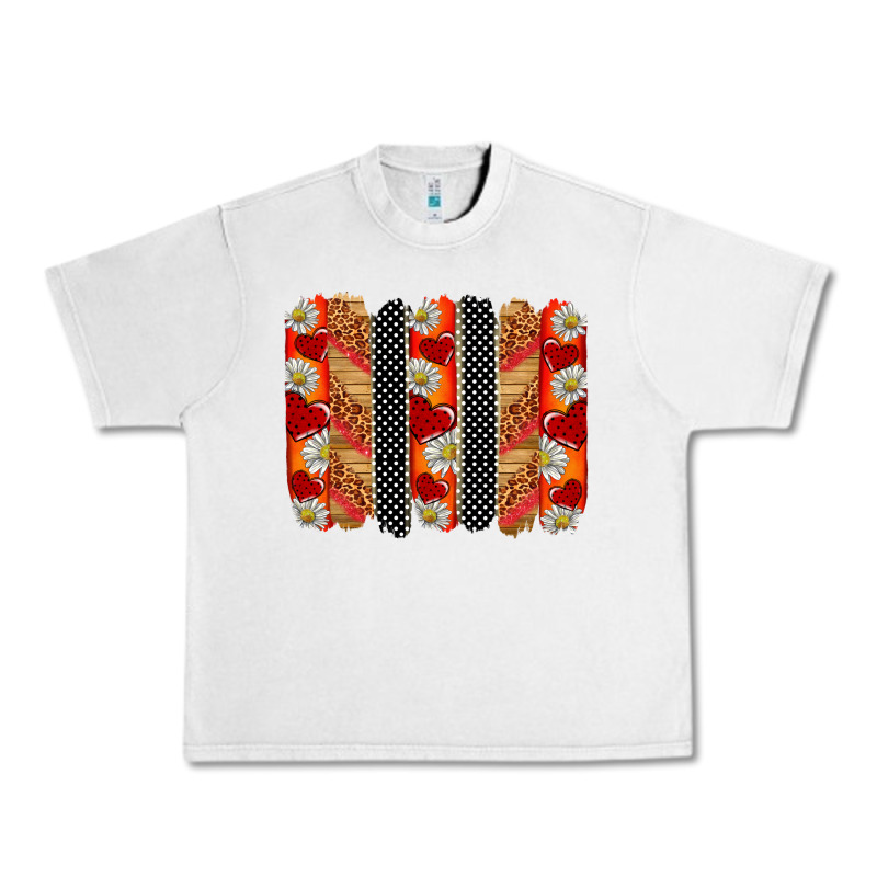 Ladybug Brushstrokes Urban Heavy Tee by BarkalooDesign | Teevron