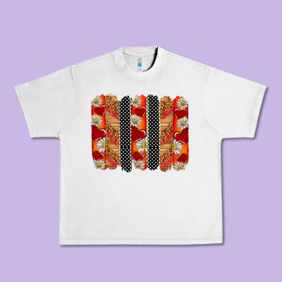 Ladybug Brushstrokes Urban Heavy Tee Designed By Barkaloodesign