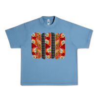 Pebble Blue ladybug brushstrokes Urban Heavy Tee - BarkalooDesign
