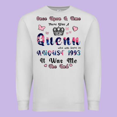 Once Upon A Time There Was A Queen Who Was Born I Premium Sweatshirt Designed By Bettercallsaul