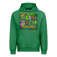 Emerald mardi gras princess Urban Hoodie - OliviaCreatesArt