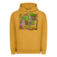 Pigment Peanut Butter mardi gras princess Urban Hoodie - OliviaCreatesArt