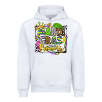 White mardi gras princess Urban Hoodie - OliviaCreatesArt