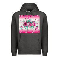 Charcoal Heather I am a survivor Premium Hoodie - NancyCooperArtShop