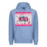 Colony Blue I am a survivor Premium Hoodie - NancyCooperArtShop