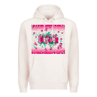 Pale Pink I am a survivor Premium Hoodie - NancyCooperArtShop