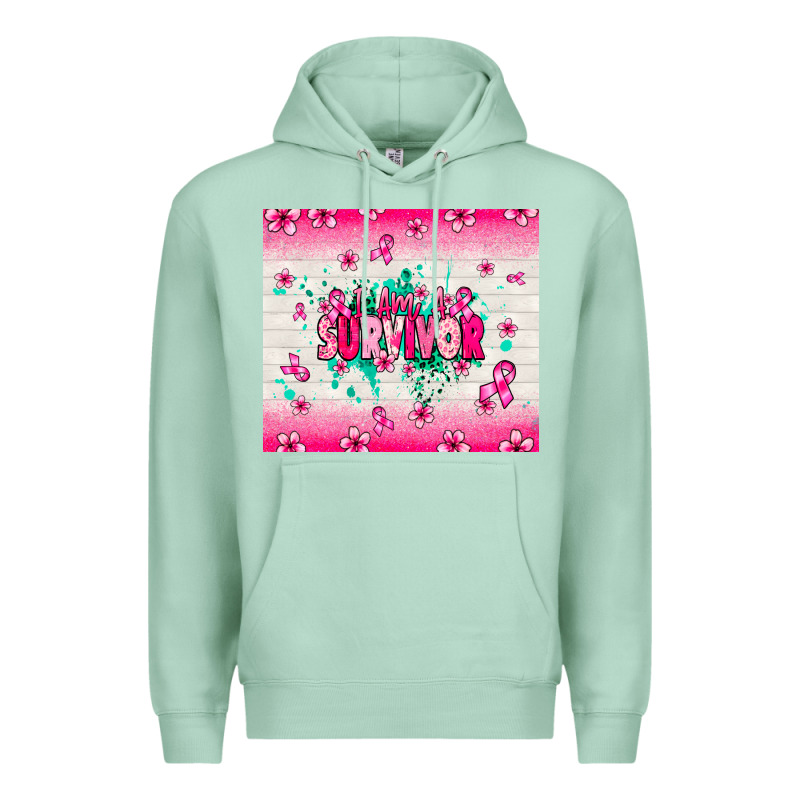 I Am A Survivor Premium Hoodie by NancyCooperArtShop | Teevron
