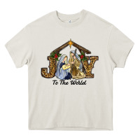 Cream christmas oh holly night Heavy Core Tee - RanaPortraitStore