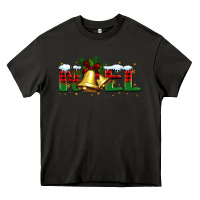 Asphalt noel Christmas bells Heavy Core Tee - BarkalooDesign