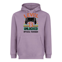 Lavender Level 13 Unlocked Official Teenager 13th Birthday Heavyweight Hoodie - Bettercallsaul