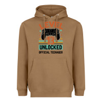 Toasted Coconut Level 13 Unlocked Official Teenager 13th Birthday Heavyweight Hoodie - Bettercallsaul