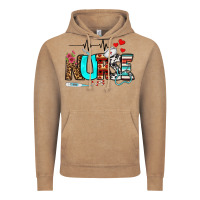 Vintage Coffee western nurse Vintage Hoodie - BundleAndBundleShop