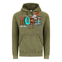 Vintage Olive western nurse Vintage Hoodie - BundleAndBundleShop