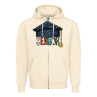 Sandshell senior 2023 graduation hat bbs Zipper Hoodie - BundleAndBundleShop