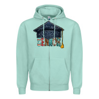 Seafoam senior 2023 graduation hat bbs Zipper Hoodie - BundleAndBundleShop