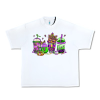 White mardi gras coffee Urban Heavy Tee - Jasminsmagicworld
