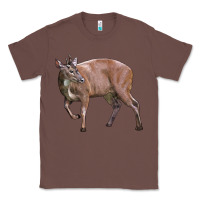 Chestnut Red Brocket Buck Deer Classic Tee - LillyAllenDesigns