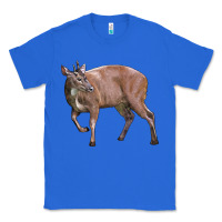 True Royal Red Brocket Buck Deer Classic Tee - LillyAllenDesigns