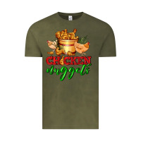 Vintage Olive chicken nuggets Vintage Tee - AdoDesignShop