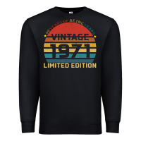 Black Vintage 1971 Limited Premium Sweatshirt - Bettercallsaul