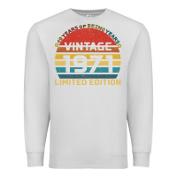 Dove Grey Vintage 1971 Limited Premium Sweatshirt - Bettercallsaul