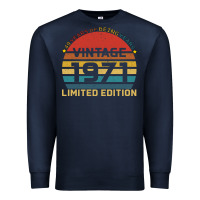 Navy Vintage 1971 Limited Premium Sweatshirt - Bettercallsaul
