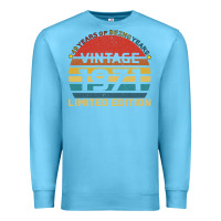 Ocean Blue Vintage 1971 Limited Premium Sweatshirt - Bettercallsaul