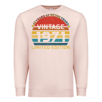 Pale Pink Vintage 1971 Limited Premium Sweatshirt - Bettercallsaul