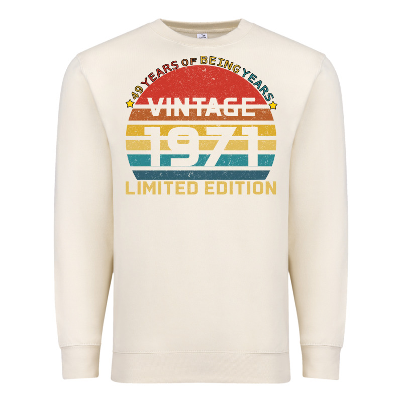 Vintage 1971 Limited Premium Sweatshirt by Bettercallsaul | Teevron