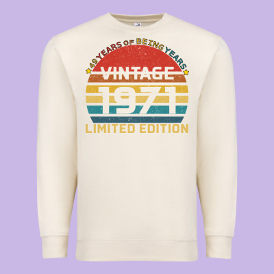 Vintage 1971 Limited Premium Sweatshirt Designed By Bettercallsaul