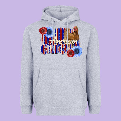 American Chicken Heavyweight Hoodie Designed By Bettercallsaul