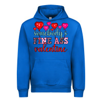 Cobalt somebody's fine ass valentine Urban Hoodie - OliviaCreatesArt