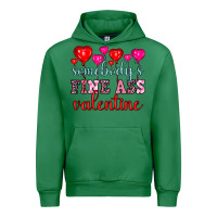 Emerald somebody's fine ass valentine Urban Hoodie - OliviaCreatesArt