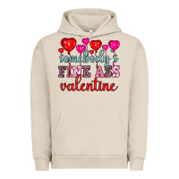 Pigment French Oak somebody's fine ass valentine Urban Hoodie - OliviaCreatesArt