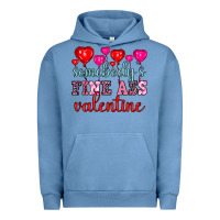 Pigment Pebble Blue somebody's fine ass valentine Urban Hoodie - OliviaCreatesArt