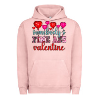 Pigment Salmon somebody's fine ass valentine Urban Hoodie - OliviaCreatesArt