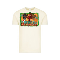 Vintage Arctic merry christmas cactus Vintage Tee - AdoDesignShop